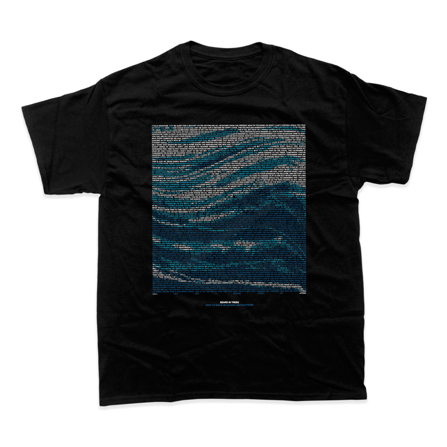 OCEAN T-SHIRT (BLACK)