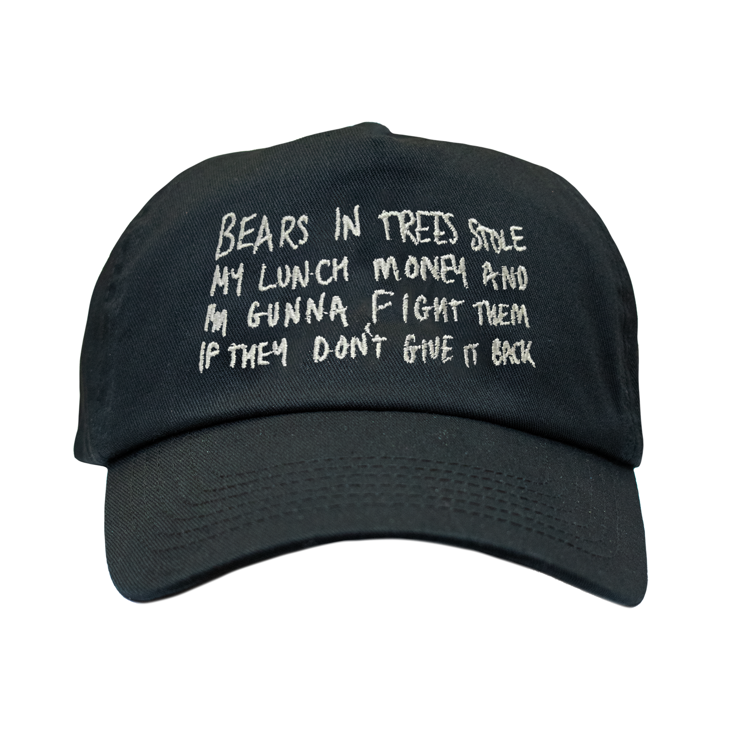 FIGHT THEM CAP (BLACK)