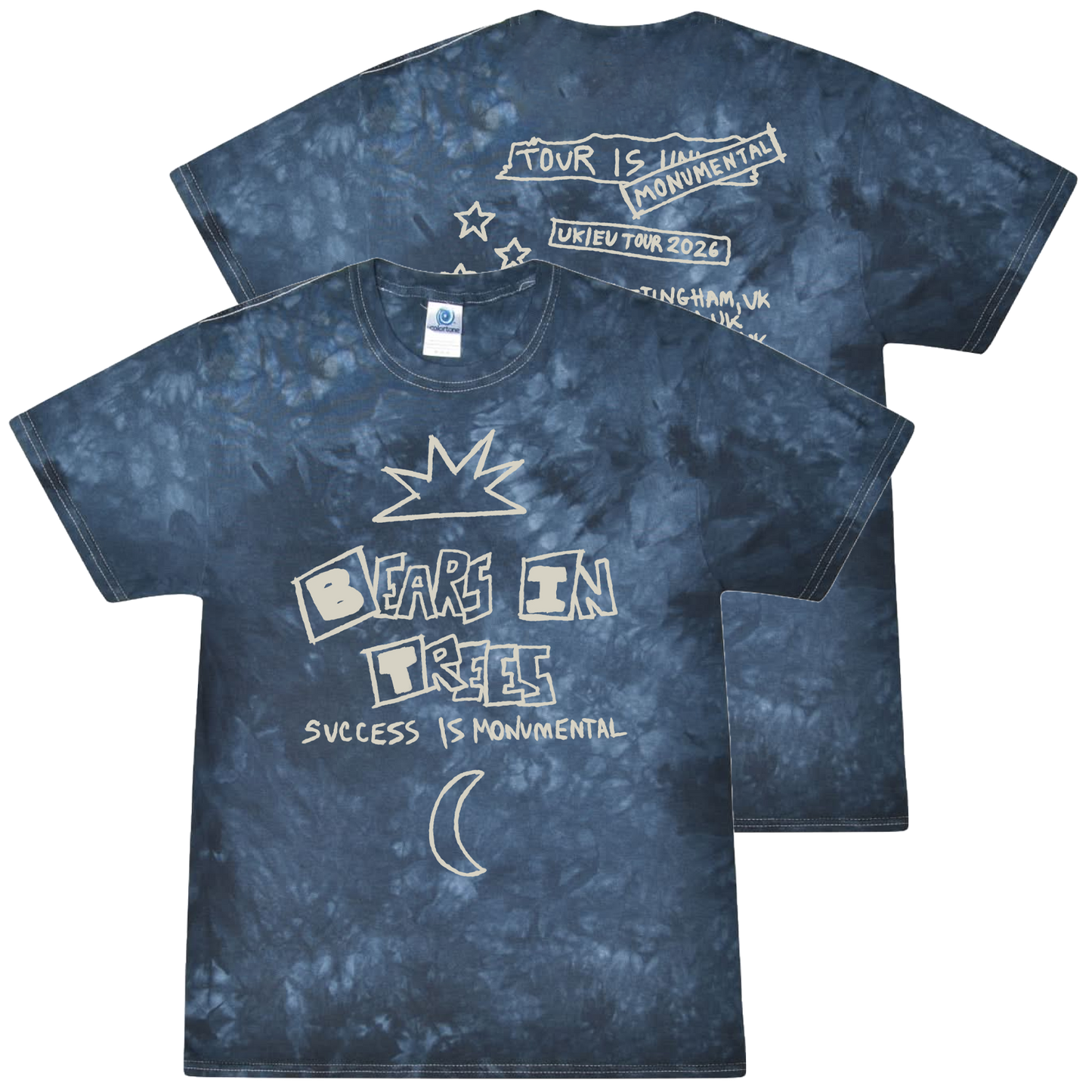 MONUMENTAL T-SHIRT (CRYSTAL NAVY)