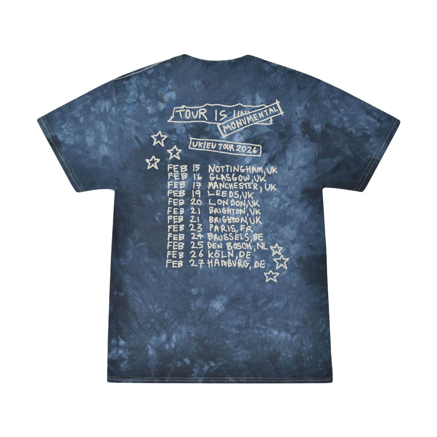 MONUMENTAL T-SHIRT (CRYSTAL NAVY)