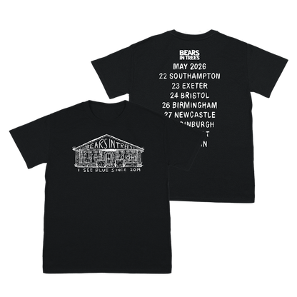 BEARS IN TREES - UK/IE 2026 TOUR T-SHIRT (BLACK)