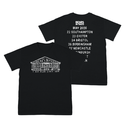 BEARS IN TREES - UK/IE 2026 TOUR T-SHIRT (BLACK)