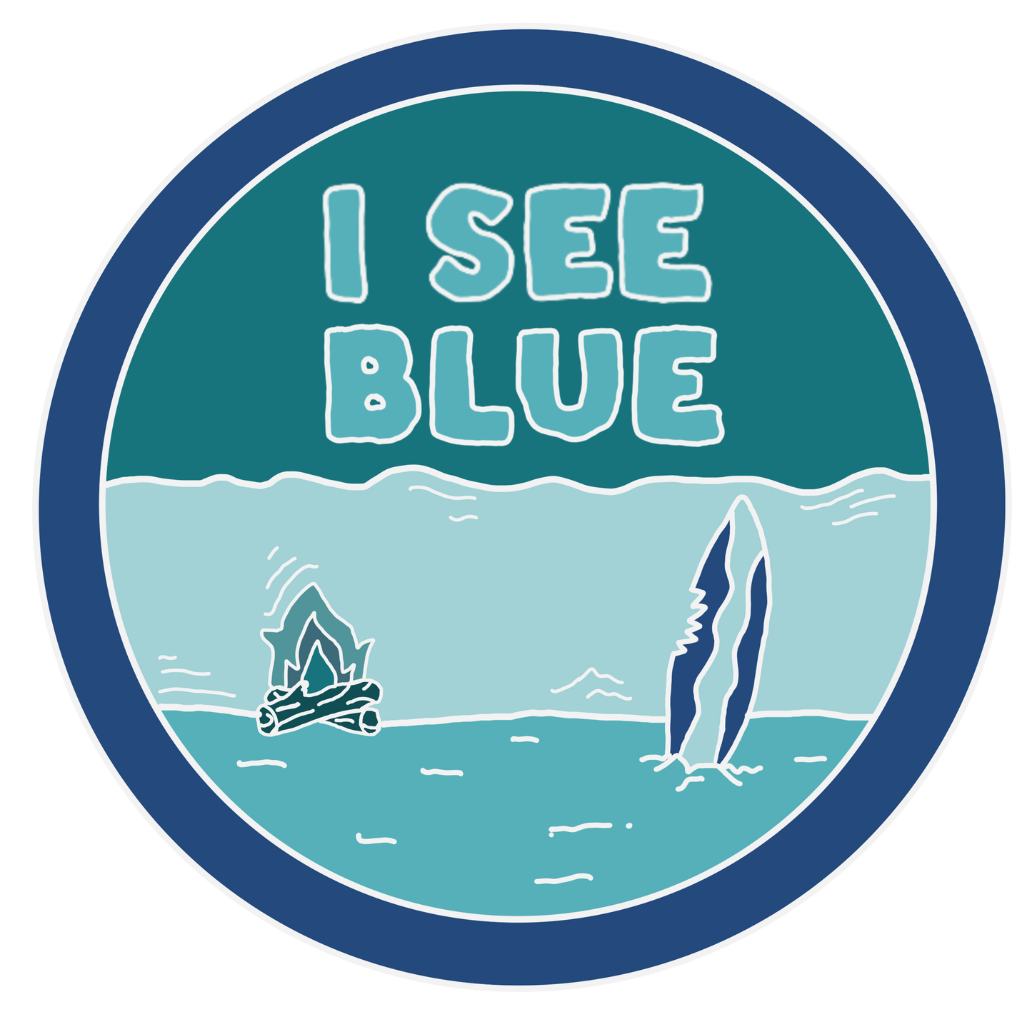 I See Blue Patch