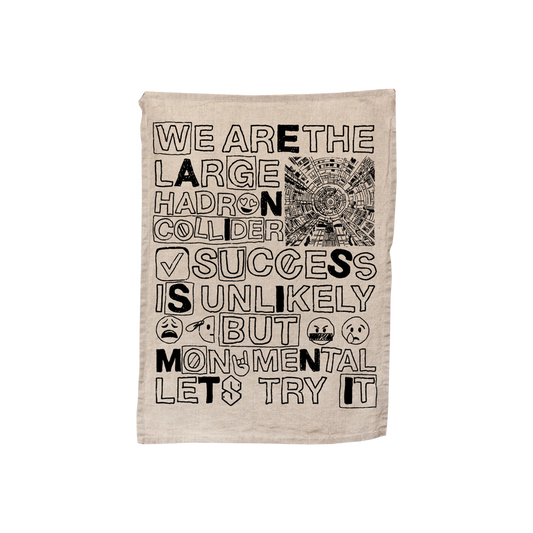 HADRON COLLIDER WALL HANGING (NATURAL)